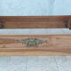 Empire style mahogany bed
