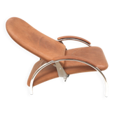 Fauteuil relax réglable Optima d'Ingmar Relling en cuir cognac