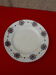 Flat on peedouche in earthenware Hamage and Moulin des loups model Rosaces diam 23 cm