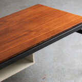 Coffee table, TU04, by Cees Braakman for Pastoe with magazine holder, Holland 1960’s