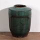 Large antique turquoise green vase (circa 1820) #37