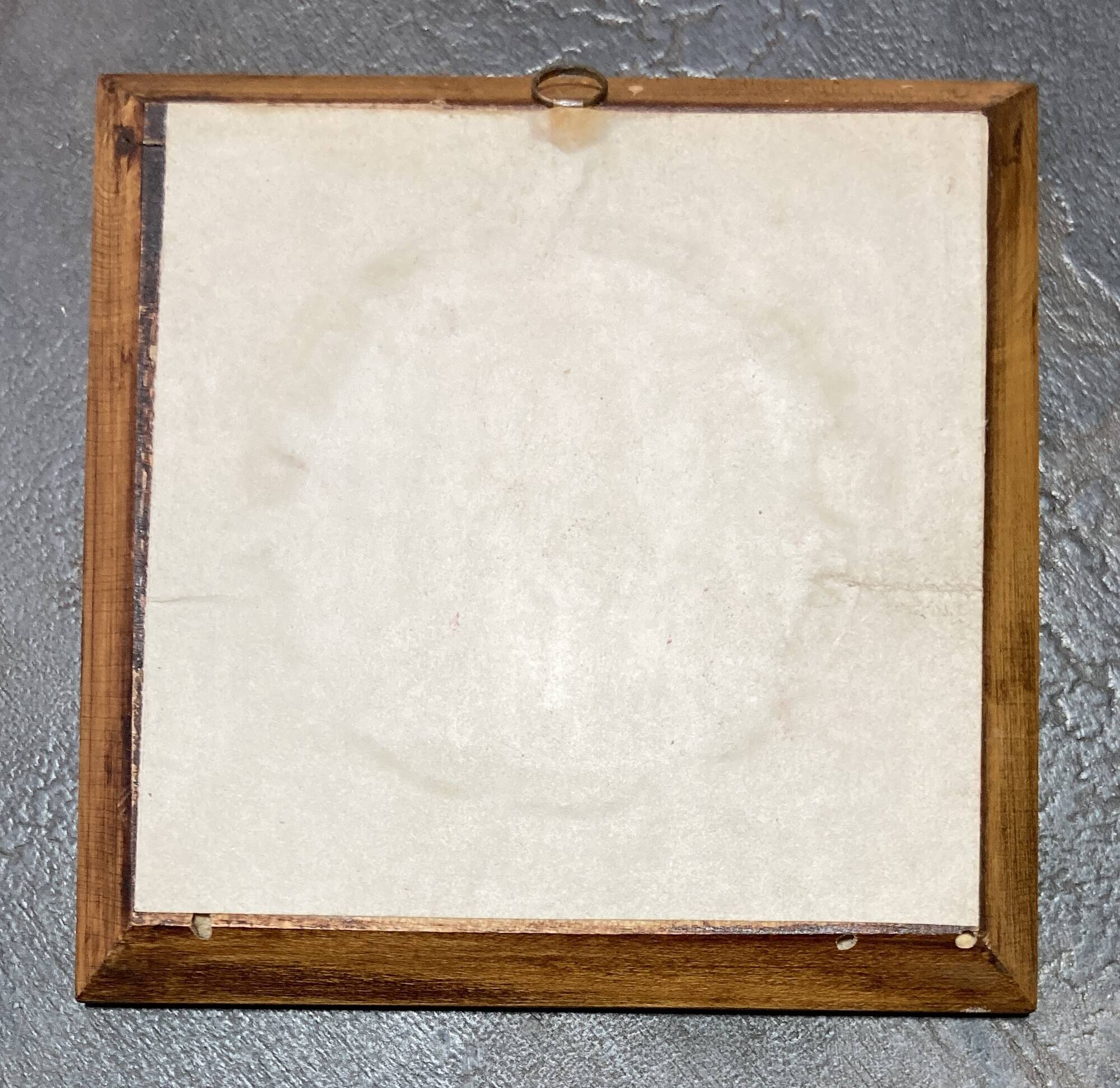 Portrait of a woman - miniature in the 18th century style