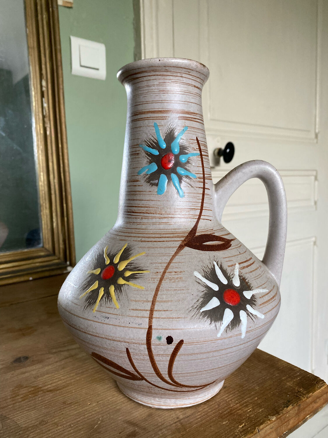 Vase Carstens Tonnieshof W Germany 1507 27 années 60