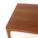 Rectangular extendable dining table Henning Kjearnulf Vejle - Danish design
