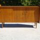 Enfilade vintage aux pieds compas par SAM