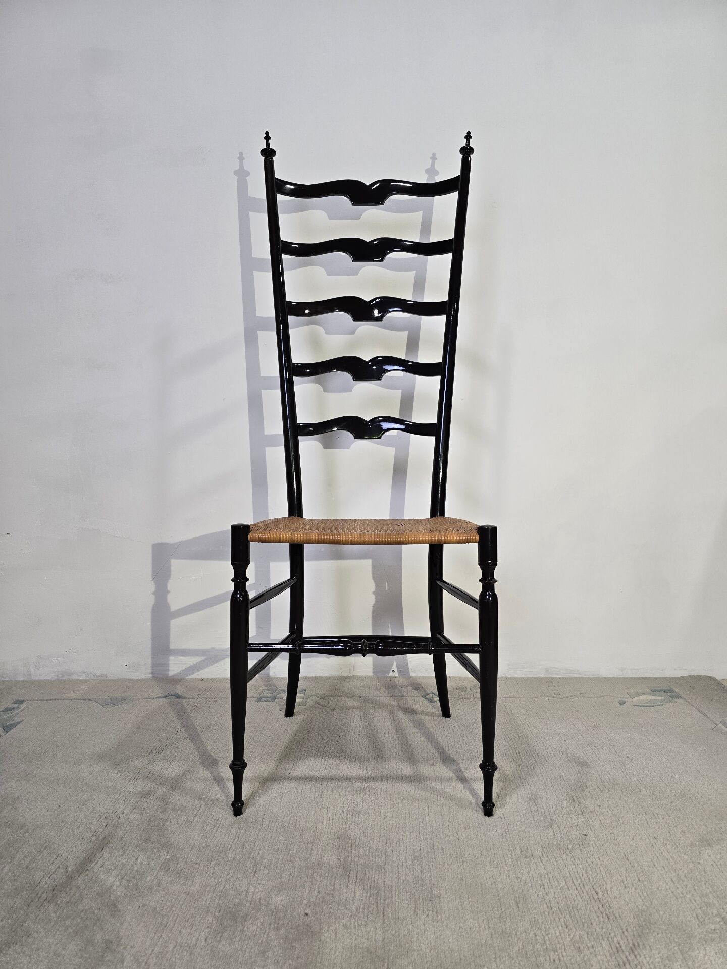 Paolo Buffa Ladder chair for Chiavari, Italy 1950s