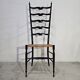 Paolo Buffa Ladder chair for Chiavari, Italy 1950s