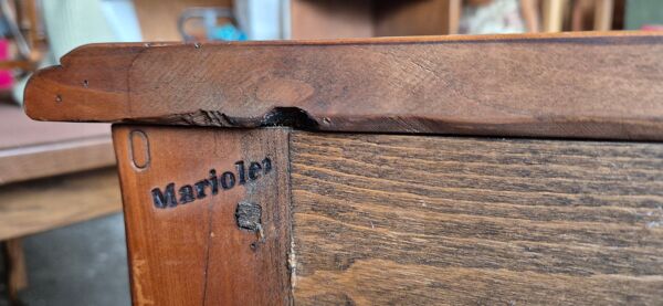 Console en merisier massif