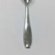 12 art deco mocha spoons made of silver metal