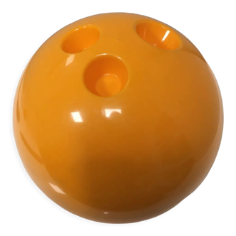 Bowling ball ice bucket