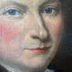 Painting "Portrait of a nobleman with a bow tie" XIX° HST (for restoration)
