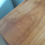 Art deco wooden bedside table