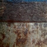 Old pair of wooden skis