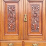 Mahogany wardrobe, plenty of storage