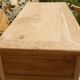 Superb antique Parisian sideboard in solid ash, industrial furniture style.