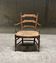 Fauteuil provençal, assise en paille