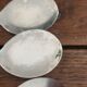 Lot de 8 coupes à glace en inox finement ciselées