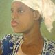Tableau ancien portrait à l’huile