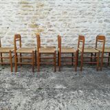 6 rope seated chairs