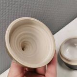 An incredibly beautiful lidded jar from Hampen Keramik, Denmark 1990s