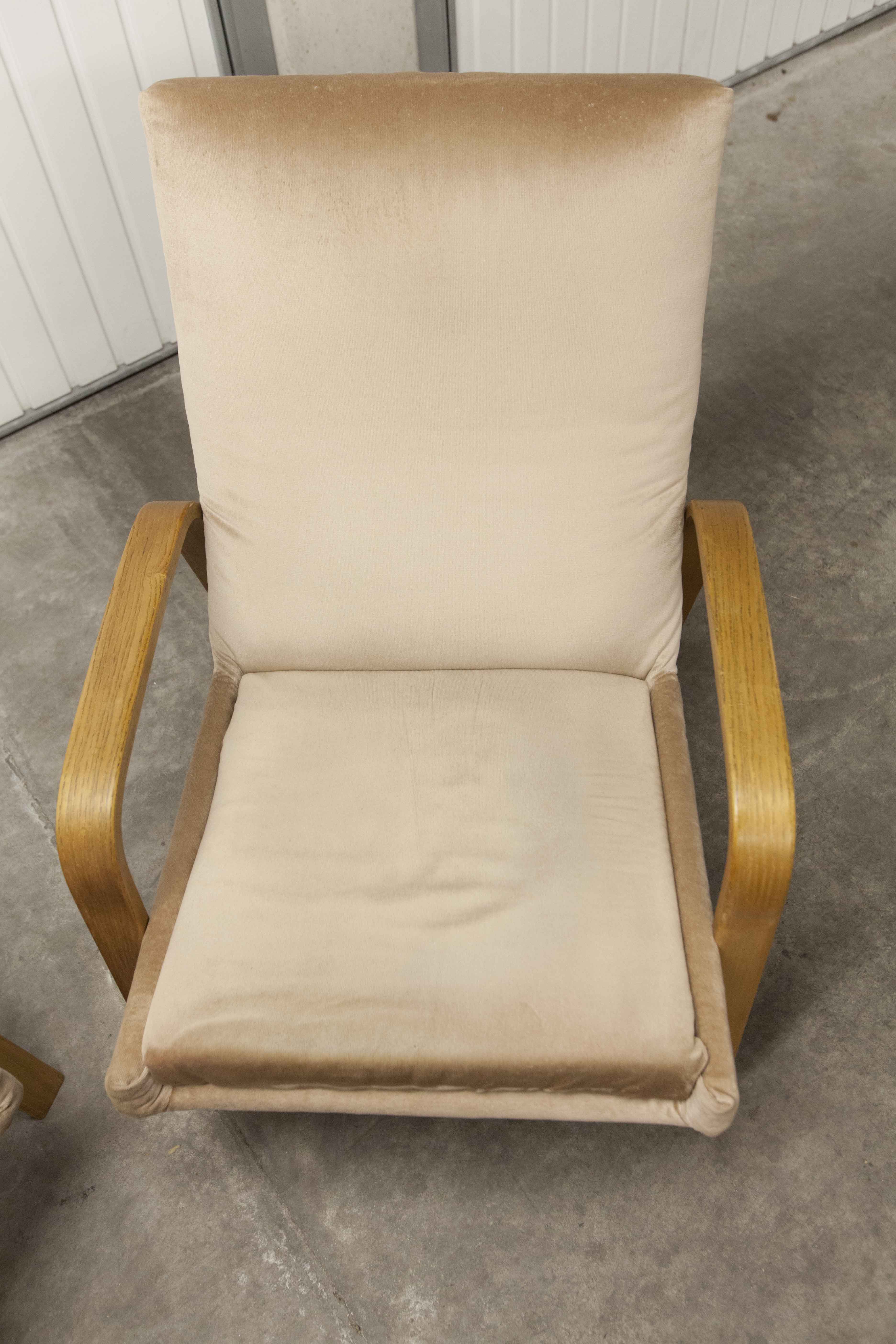 Paire de fauteuils bow wood Steiner ARP 1960