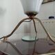 Tulip lamp in opaline - Art Deco -