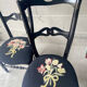 Pair of old nurse's chairs from the Napoleon III period