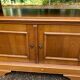 Louis Philippe sideboard in satin light wood 86cm