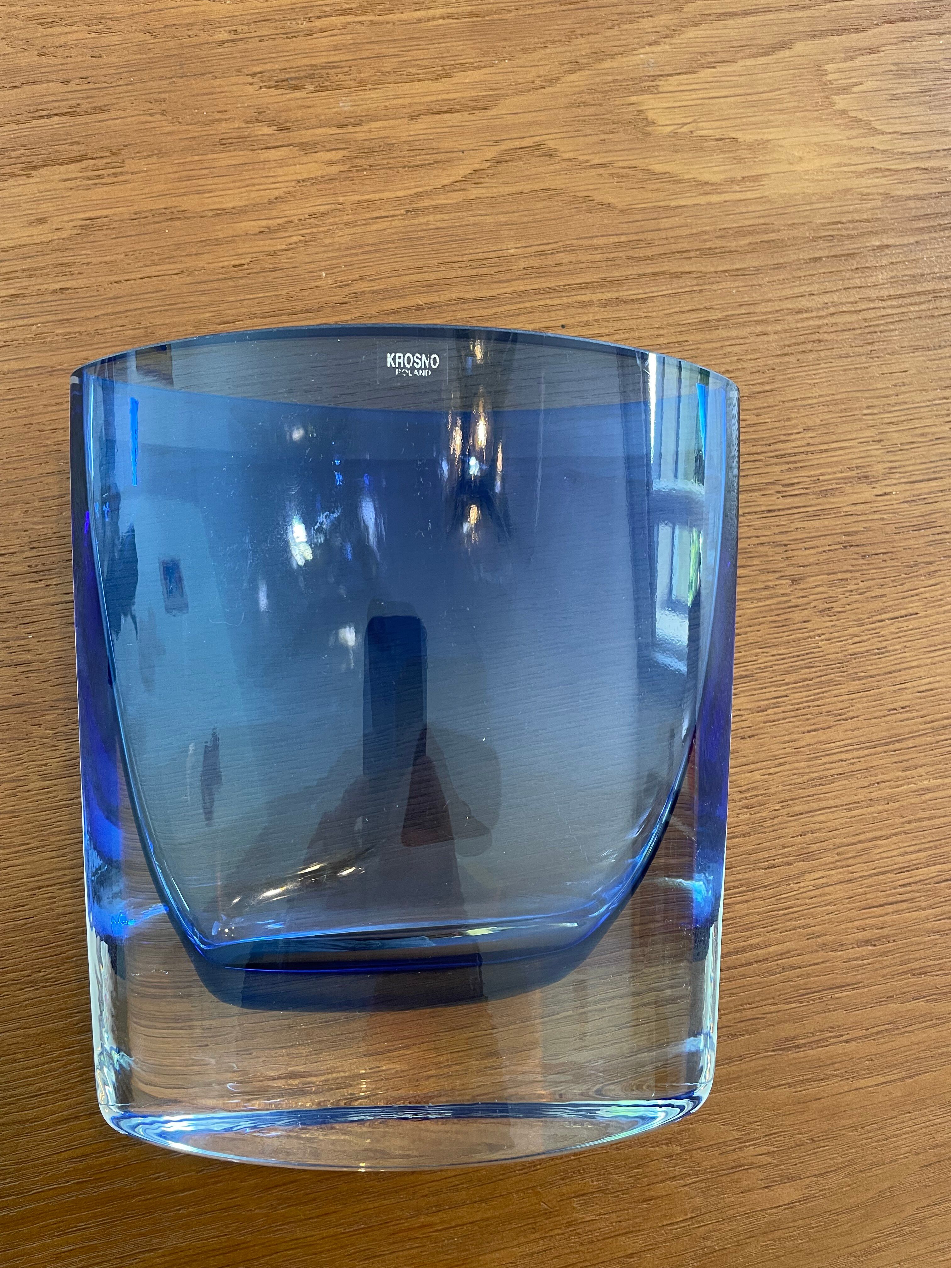 Large vase Krosno Poland