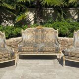 Salon Style Louis XVI - 4 pièces
