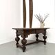 Neo-Renaissance desk in solid oak, circa 1900