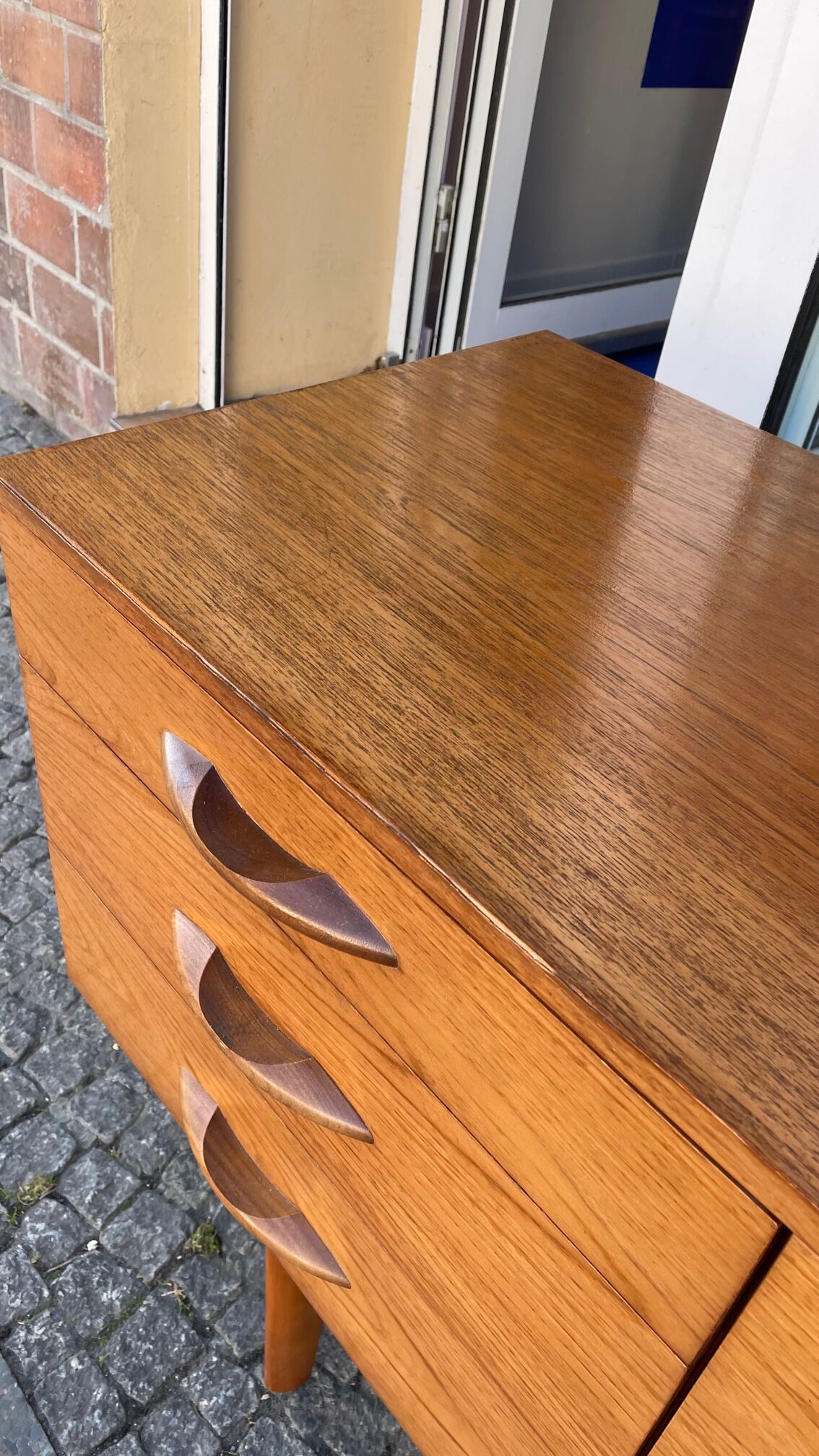 Teak row from the 60s