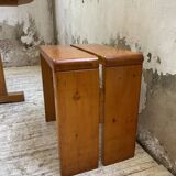 Les Arcs stools and table  1960