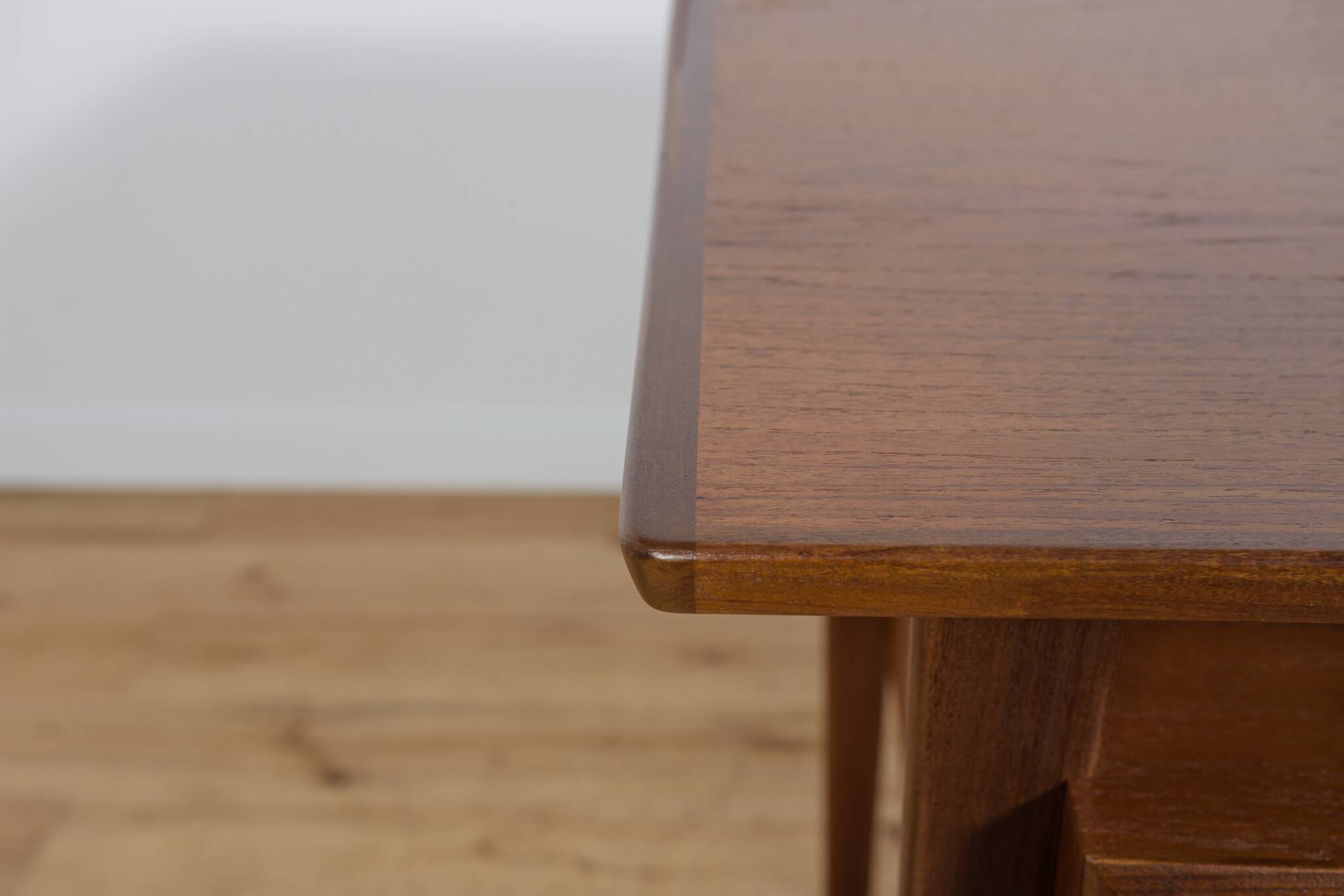 Mid-Century Freestanding Teak Desk by Peter Løvig Nielsen, 1960s