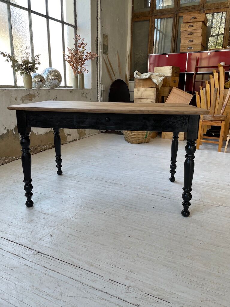 Farm bistro table in oak