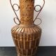 Former rotin vase braided grand vintage deco model