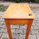 School desk with varnished chair