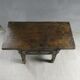 solid wood side table from the 18th century