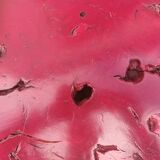 Brutalist coffee table magnifying elm