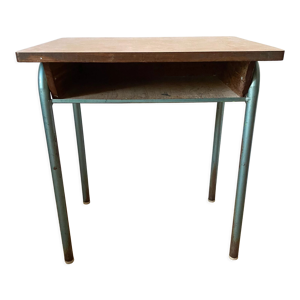 Bureau d'écolier vintage métal