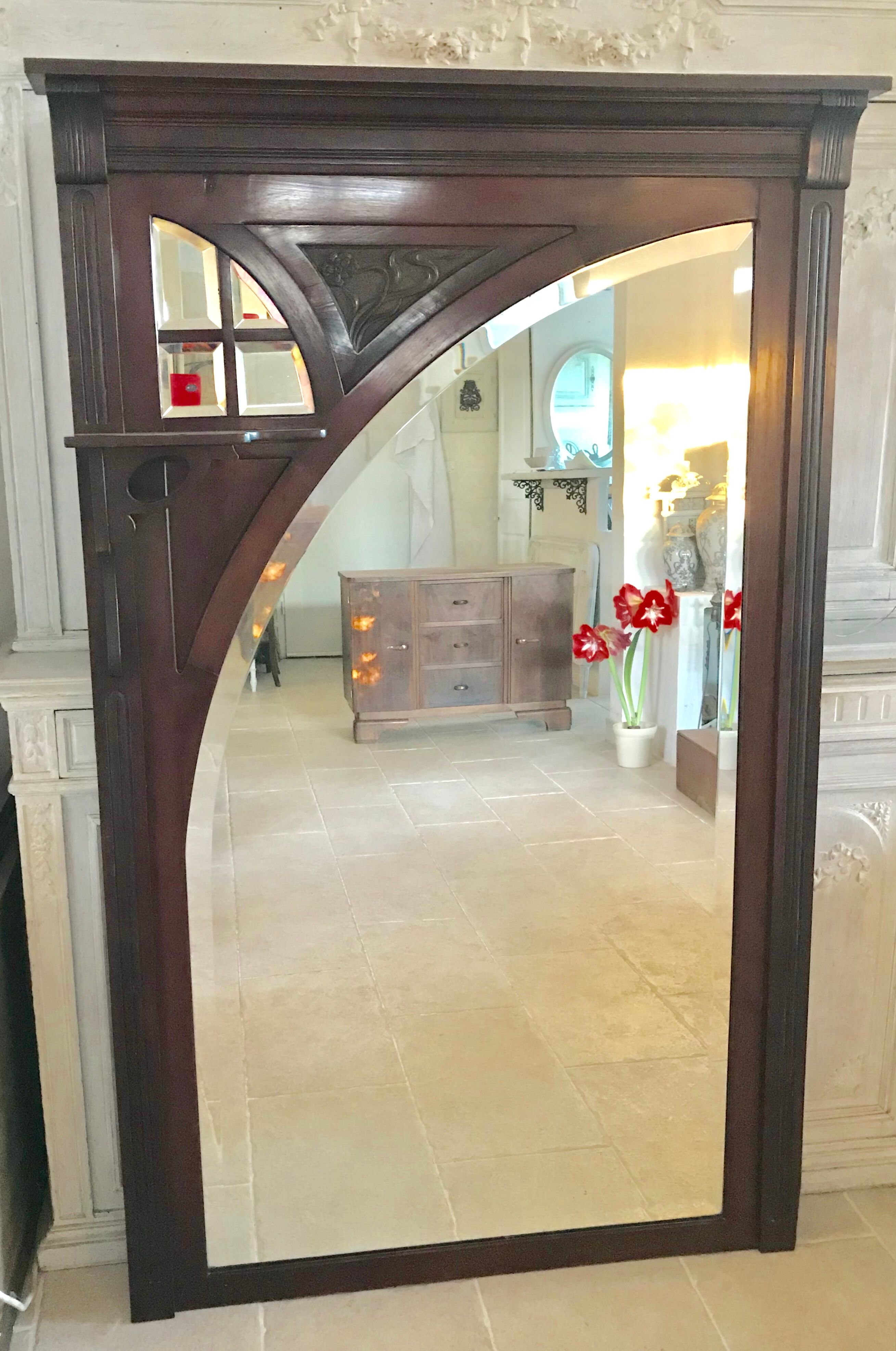 Mirror art deco 160 x 100