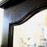 Old-air patinated black mirror 54x38cm