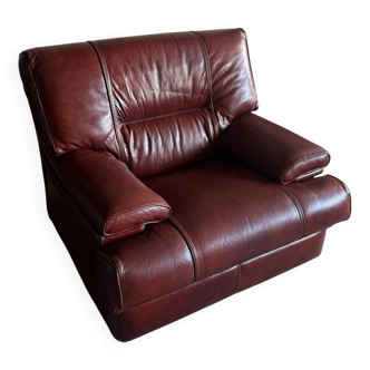 Fauteuil en cuir