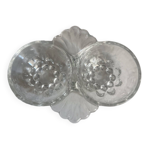 Salière en verre années 60