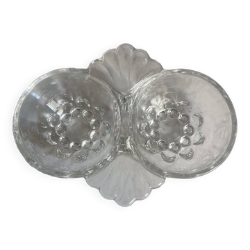 Salière en verre années 60