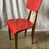 Vintage children's desk and chair from the 60s