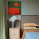 Peinture originale orange "équilibre" par Bodasca