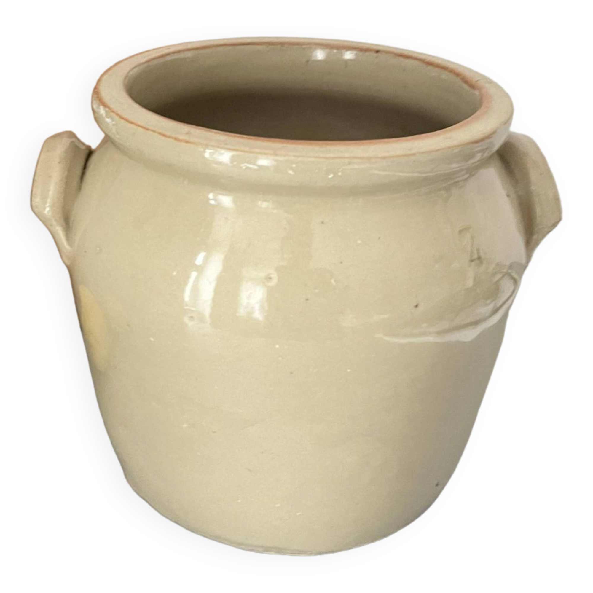 Old Digoin stoneware grease pot