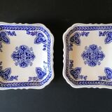 Empty pocket Gien blue and white