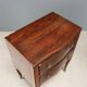 Pair of walnut bedside tables in Barocchetto style